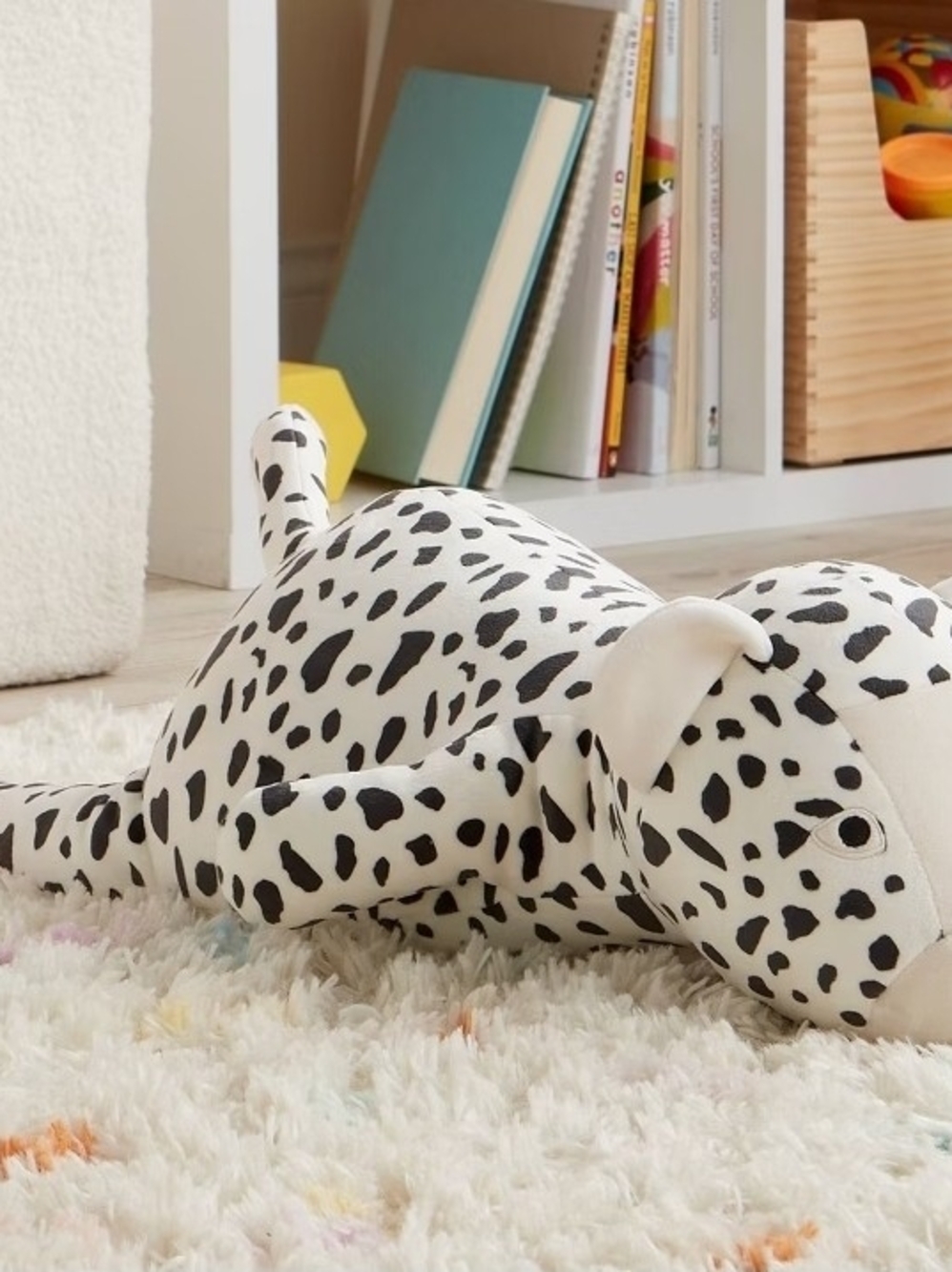 *NWT* Pillowfort Weighted Cheetah Plush - White And Black